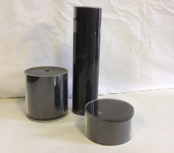 Collimator for irradiation test